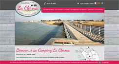 Desktop Screenshot of camping-la-cleroca.com